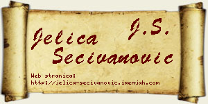 Jelica Sečivanović vizit kartica